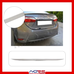 TOYOTA COROLLA COMPATIBLE 2013-2019 SEUIL DE COFFRE 1 PIÈCE EN ACIER INOX - Imagen 1 de 10