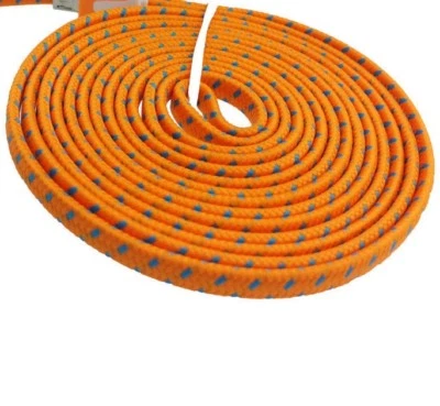 Fabric Braided flat Data Sync Charger Cable FOR iPhone 7 6 plus 5 c 4s micro usb - Image 1 of 4