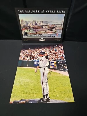 GIGANTES DE SAN FRANCISCO - AUTÓGRAFO DE MATT WILLIAMS 11 x 14 FOTO DE ACCIÓN + BONIFICACIÓN  Foto 1 de 4