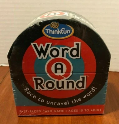 NEW ~ "WORD A ROUND" ~ RACE TO UNRAVEL THE WORD! ~ 2+ PLAYERS ~ AGES 10+  - Image 1 of 4