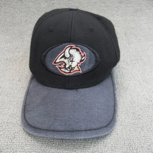 Buffalo Sabres Hat Cap Men Black VTG 90s NHL Goathead Strapback Twins Enterprise - Picture 1 of 16