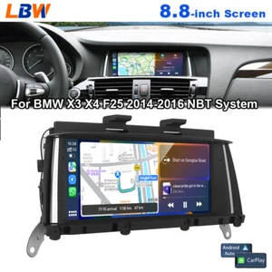For BMW X3 X4 F25 2014-16 NBT System 8.8'' Linux Screen Navi Multimedia Carplay - Picture 1 of 12