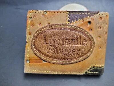 SSK Louisville Slugger Baseball Glove Bifold Handmade Wallet Perfect Gift  - Image 1 of 4