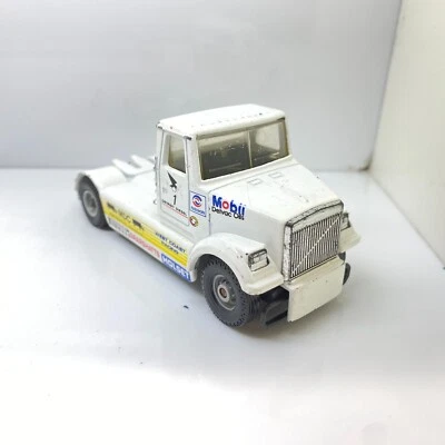 CORGI MOBIL SPORT COLLECTION VOLVO WHITE CONVENTIONAL TRUCK RACING T - Image 1 of 4