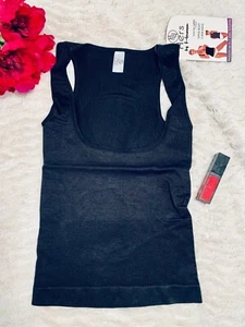 HERS by HERMAN Open Bust Camisole Shapewear S001 NWT Size S - Black - Picture 1 of 4