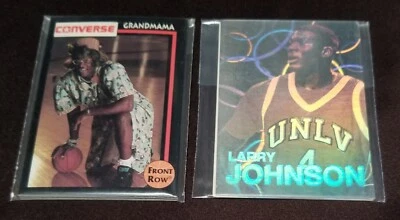 1992 LARRY JOHNSON, Mutombo, Billy Owens 3 Hologram Set + GRANDMAMA 7 cd set - Image 1 of 4