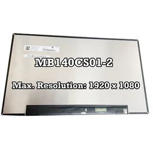 MB140CS01-2 14 inch Laptop LCD Screen Matrix Replacement Panel 30 pins EDP FHD - Picture 1 of 2