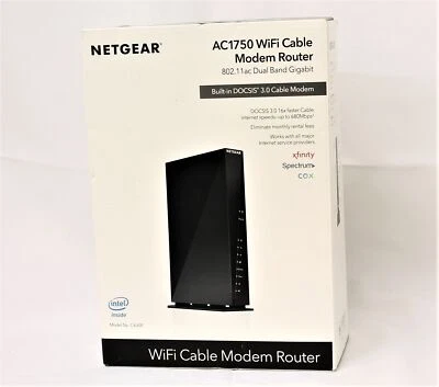 Netgear Wi-Fi Cable Modem Router C6300 - Image 1 of 4