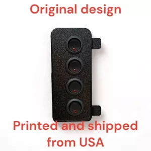 Silverado Switch Panel 4 Toggle RED SWITCHES NBS 1999-2007 LED GMC Chevrolet - Picture 1 of 4