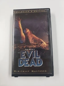 The Evil Dead Digitally Mastered Collector's Edition Horror Clamshell VHS - Picture 1 of 4
