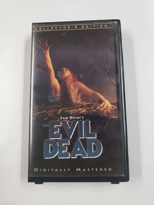 The Evil Dead Digitally Mastered Collector's Edition Horror Clamshell VHS - Image 1 of 4