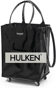 Reusable Grocery Bag On Wheels,Shopping Trolley,Rolling Tote, Zipper Closure - Picture 1 of 9