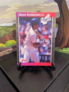 1989 Donruss Dave Anderson #434 Baseball Card