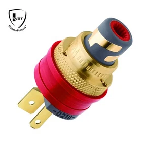 2 X WBT-0210 Cu Ms nextgen Wbt-Plasmaprotect™ Cinch Socket Gold Plated Rca - Picture 1 of 3