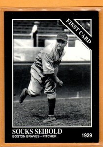 SOCKS SEIBOLD-Boston Braves/1993 Conlon Collection -Baseball Card