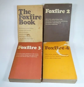 The Foxfire Books Set 1-4 Wigginton Homesteading Prepper 1970s - Picture 1 of 12