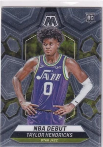 2023-24 Panini NBA Basketball Mosaic No. 261 Taylor Hendricks Rookie - Bild 1 von 2