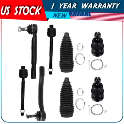 Front Lower Ball Joints Tie Rod End For 2001-2006 Acura MDX 2003-08 Honda Pilot - Image 1 of 4