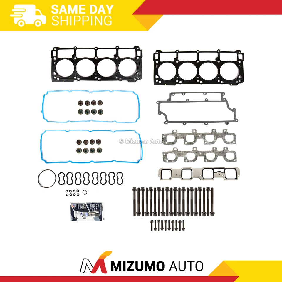 Head Gasket Bolts Set Fit 2005-2009 Chrysler 300 Dodge Charger Jeep 6.1L V8 - Image 1 of 4