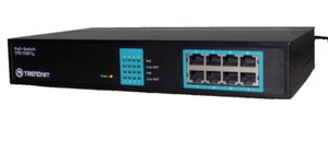 TRENDnet TPE-TG81g GREENnet 8-Port Gigabit PoE+ Switch, 8 x Gigabit PoE+ Ports - Picture 1 of 8
