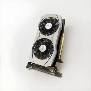 ASUS Geforce Dual-GTX-1050-02G NVIDIA Dual Fan GDDR5 Computer PC Graphics Card - Picture 1 of 4