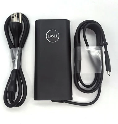 Adaptador carregador USB-C tipo C genuíno 130W para Dell XPS 15 9500 9510 DA130PM170 - Imagem 1 de 4