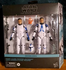 Star Wars: Ahsoka Clone Trooper Black Series Action Figure Set - 2pk - Picture 1 of 20