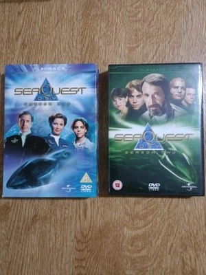 Seaquest DSV Season Series 1 & 2  (1993-5) DVDs Roy Schneider Sci Fi Adventur R2 - Image 1 of 4
