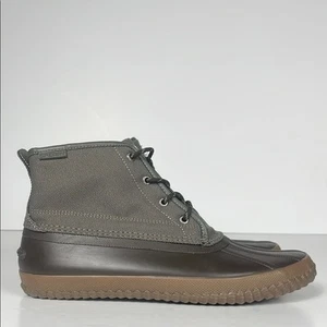 Sperry Men's Breakwater Duck Boots - Olive and Brown / SZ 11.5 - Picture 1 of 9