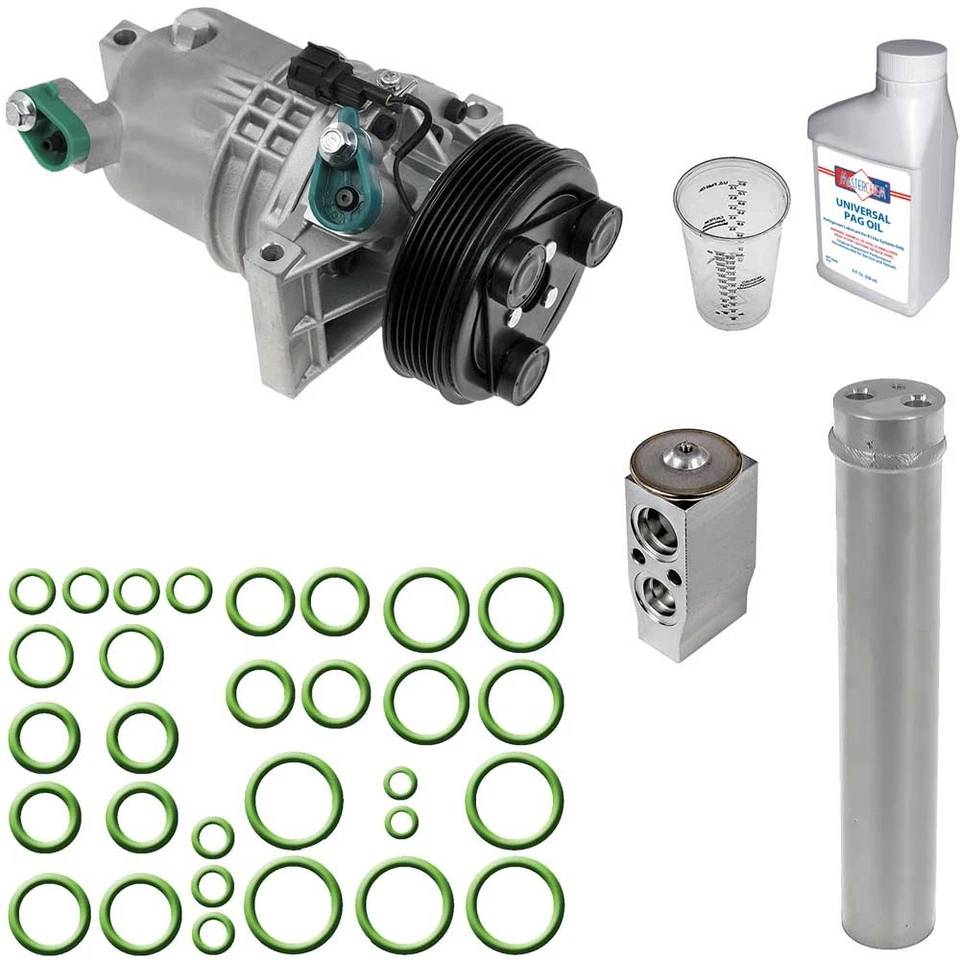 Compresor de aire acondicionado Omega para Nissan Cube 2009 2010 2011 con kit de reparación de aire acondicionado CSW Foto 1 de 1