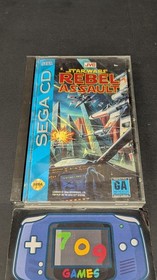 Star Wars: Rebel Assault (Sega CD, 1993) CIB COMPLETE IN BOX