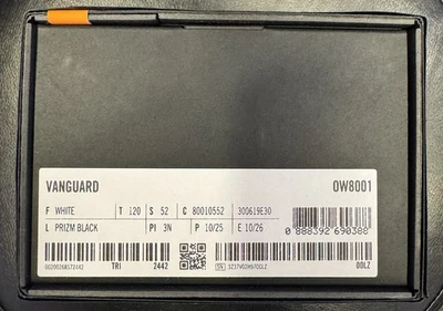 Gafas de sol Oakley Meta Vanguard Prizm negras con marco blanco OW8001-0552 Foto 1 de 4