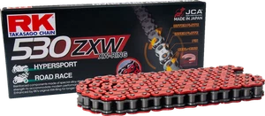 RK RR530ZXW-RL 530 ZXW - Connecting Link - Rivet - Red - Picture 1 of 1