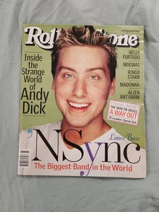Rolling Stones Magazine Lance Bass Issue 875, August 16, 2001 - Picture 1 of 10