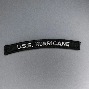 USS Hurricane Marine Marine Reiter Rocker Band Aufnäher 5" - Bild 1 von 2