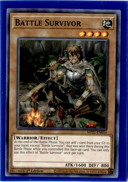 Battle Survivor | MP21-EN014 | Yu-Gi-Oh! TCG - Image 1 of 1