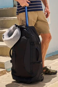 Mochila Mountain Warehouse Voyager 50L Wheelie ruedas robustas varios bolsillos - Imagen 1 de 52