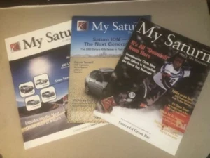 3 different issues - My Saturn The Magazine 2002 - Green Bay dealer - FREE ship - Picture 1 of 7