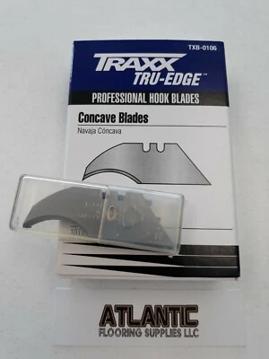 Hojas de gancho para pisos de vinilo cóncavo de 2 muescas, paquete de 10 vinilos de lujo Foto 1 de 2