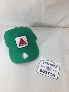 Boston Citgo Sign Fenway Cap Hat FULL Green Truckers Red Sox Theme & Sticker Lot - Picture 1 of 5