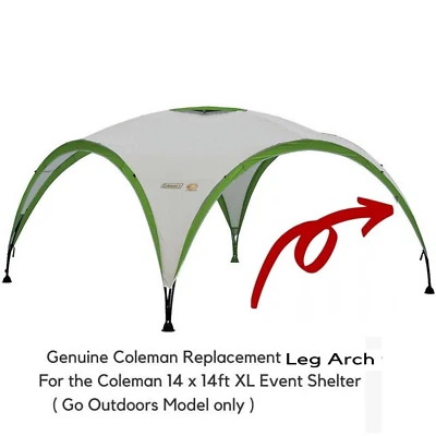 Coleman Event Shelter PRO Stangen 4,25 m/14 Fuß T-Bar Full Arch Ersatz - BRANDNEU!
