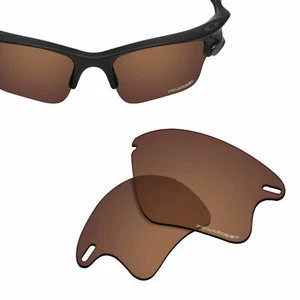 HPO Anti-Salt Water Replacement Lense for-OAKLEY Fast Jacket XL -Brown Polarized - Picture 1 of 6
