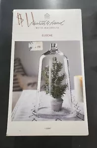 Hearth & Hand Magnolia Glass Dome Cloche With Box 10 Inch - Picture 1 of 2