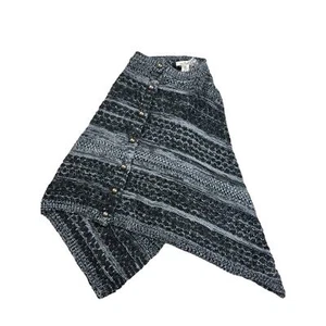NWT Simply Noelle Steel Gray Knit Wrap | Women’s One Size - Picture 1 of 13