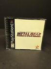 Metal Gear Solid - PlayStation 1 PS1 - Black Label - Complete W Reg Card