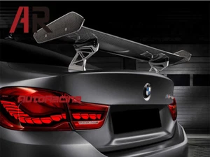 GTS Style Real 3k Carbon Fiber Trunk Spoiler Lip For BMW F87 M2 F80 M3 F82 M4 - Picture 1 of 3