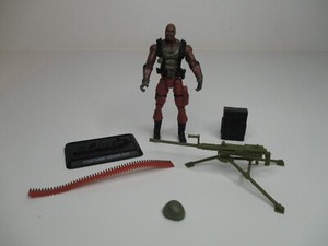2008 25TH ANNIVERSARY HASBRO G.I JOE COBRA LOOSE ROADBLOCK FIGURE COMPLETE
