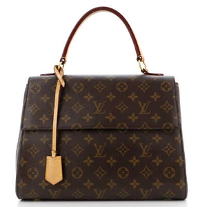 Louis Vuitton Cluny Top Handle Bag Monogram Canvas MM - Picture 1 of 9