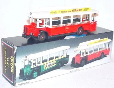 Autobús de pasajeros Solido France 1:50 RENAULT TN6C LYONNAIS "GIRAUDY" rojo sin usar, en caja 78 raro Foto 1 de 4