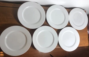 Platos de cena Pottery Barn Classic Rim 11 1/8" (juego de 6) - Imagen 1 de 11